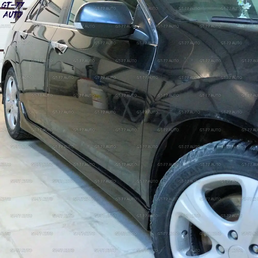 Декоративные накладки на пороги для Honda Accord 8 2008-2012 внешний обвес 1 комплект / 2 шт спорт юбки материал ABS пластик Стайлинг тюнинг Накладка на порог
