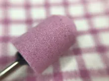 MAOHANG-Fresa de cerámica para pedicura, banda de lijado para quitar callos de los pies, herramienta para máquina de manicura