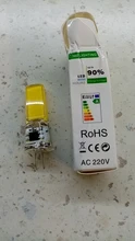 Led-Lamp Crystal-Chandelier-Lights E14 G9-Bulb Dimmable LATTUSO Cob Led G4 G9 220V 9W