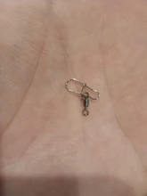 20 piezas pike pesca accesorios horóscopo Pin conector rodamiento rodante giratorio de resorte de acero inoxidable señuelo para anzuelo gira abordar