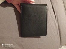 Wallets Men Purses Vintage Genuine-Leather Business-Card-Holders Credit Brown Male