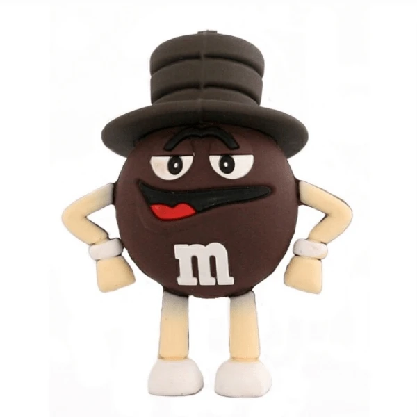 USB накопитель 8GB сувенирный M&ampM'S коричневый |