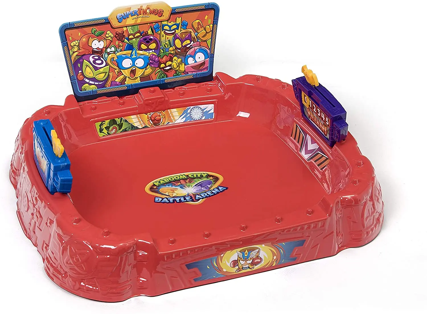 SuperThings - Playset Battle Arena, contains 1 Sand, 2 Battle Spinners  exclusive and 2 exclusive SuperThings