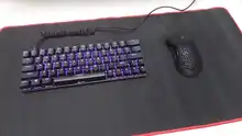 Bluetooth Keyboard Gateron-Switch Keys Mechanical Gaming NKRO Black Blitzwolf bw-Kb1