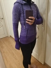 Yoga Shirts Hoodies Coat Jacket Slim-Fit Long-Sleeves Zipper Sport Running Casual Women