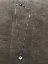 Collar de plata de ley 925 con diamantes, colgante de circonita brillante Simple avanzada, cadena femenina para clavícula, joyería para fiesta