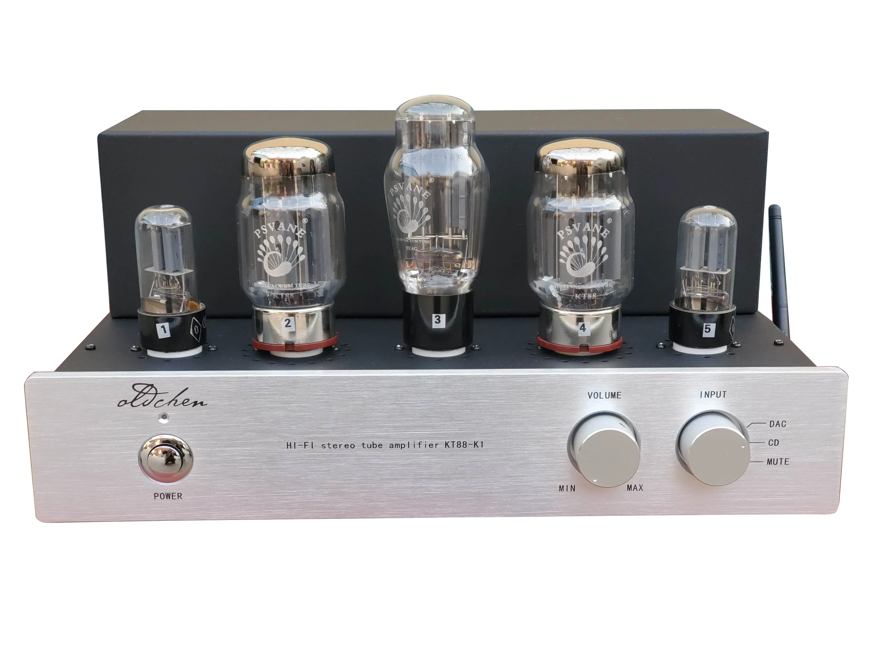 

OldChen K1 KT88 Single-Ended Tube Amplifier HIFI EXQUIS LaoChen Bluetooth 5.0 Lamp Audio Amp OCK1