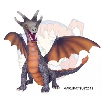 

Dragon sentado_Marron Orange 12x13 cm