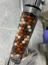 ZhangJi-Cabezal de ducha de alta presión ajustable, 3 modos, filtro reemplazable de turmalina, interruptor de ahorro de agua para ducha de SPA