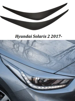 

Cilia pads on the headlight wide for хенде Solaris 2 1 set/2 PCs ABS material plastic