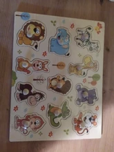 30cm chico juguetes educativos para edades tempranas bebé mano agarrar juguetes rompecabezas de madera alfabeto y de aprendizaje de la educación infantil de madera juguete WYQ