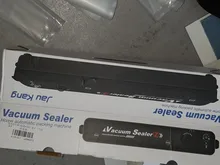 Sellador de alimentos al vacío para cocina, máquina automática de envasado comercial de 220V/110V, sellador del vacío de la comida del hogar, incluye 10 Uds. De bolsas