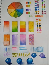 SeamiArt-Juego de acuarela con purpurina, 72/90 colores, suministros de pintura de arte