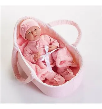 

THE NEWBORN DRESS PINK WITH BLANKET AND CARRYCOT