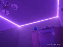 5M-30M tira de LED de 5050 de 2835 IP20 RGB banda LED Luz de cinta a rayas DC 12V diodo RGB cinta IR adaptador de controlador