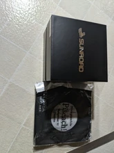 Reloj Digital deportivo para hombre, altímetro brújula barómetro 100m, correa de cuero de acero inoxidable resistente al agua