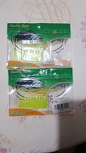 JOHNCOO TPE suave cebo flotante señuelos 20 piezas 43mm 0,5g señuelo para trucha de atraer Wobblers Swimbait luz pesca en roca UL pesca Wrom