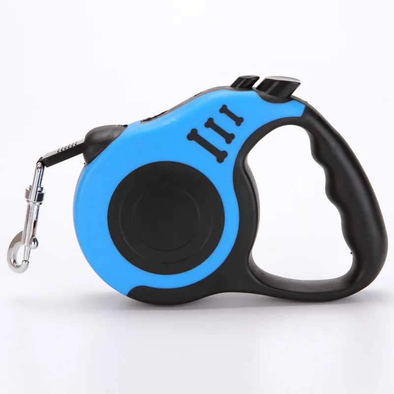 Automatic Retractable Reflective Double-Ended Traction Rope One plus Two Dogs Chain Two Dog Leash Pet Supplies Puppy Patrol Rope 