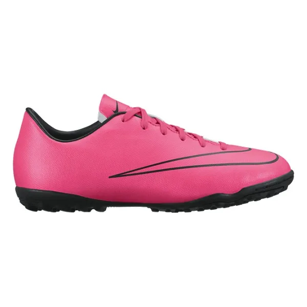 Детские разноцветные Футбольные Бутсы Nike JR Mercurial Виктори V TF розовый |