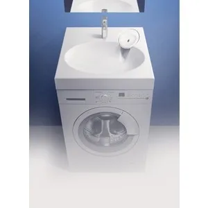 Раковина над стиральной машиной Esthete Lea 60x55 с кронштейнами (2044000013514) для раковины для ванной