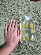 Botella de agua caliente transparente, calentador de mano de dibujos animados, Mini bolsas de agua caliente portátiles a prueba de explosiones