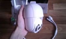 Mini cámara PTZ de 5MP, Wifi, H.265, seguimiento automático, ONVIF, cámara IP inalámbrica, Zoom xDigital, IA, detección humana, fuente de luz Dual, ICSEE