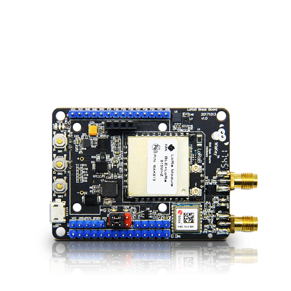Трекер WisTrio LPWAN | RAK815 LoRa + Bluetooth 5 0/Beacon GPS датчики LCD LoRaWAN 1.0.2 RAK813|bluetooth 5.0|bluetooth bluetoothsensor
