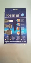 Kemei-cortadora de pelo 4 en 1 para oreja y nariz, maquinilla de afeitar profesional, indolora, para cejas y vello Facial