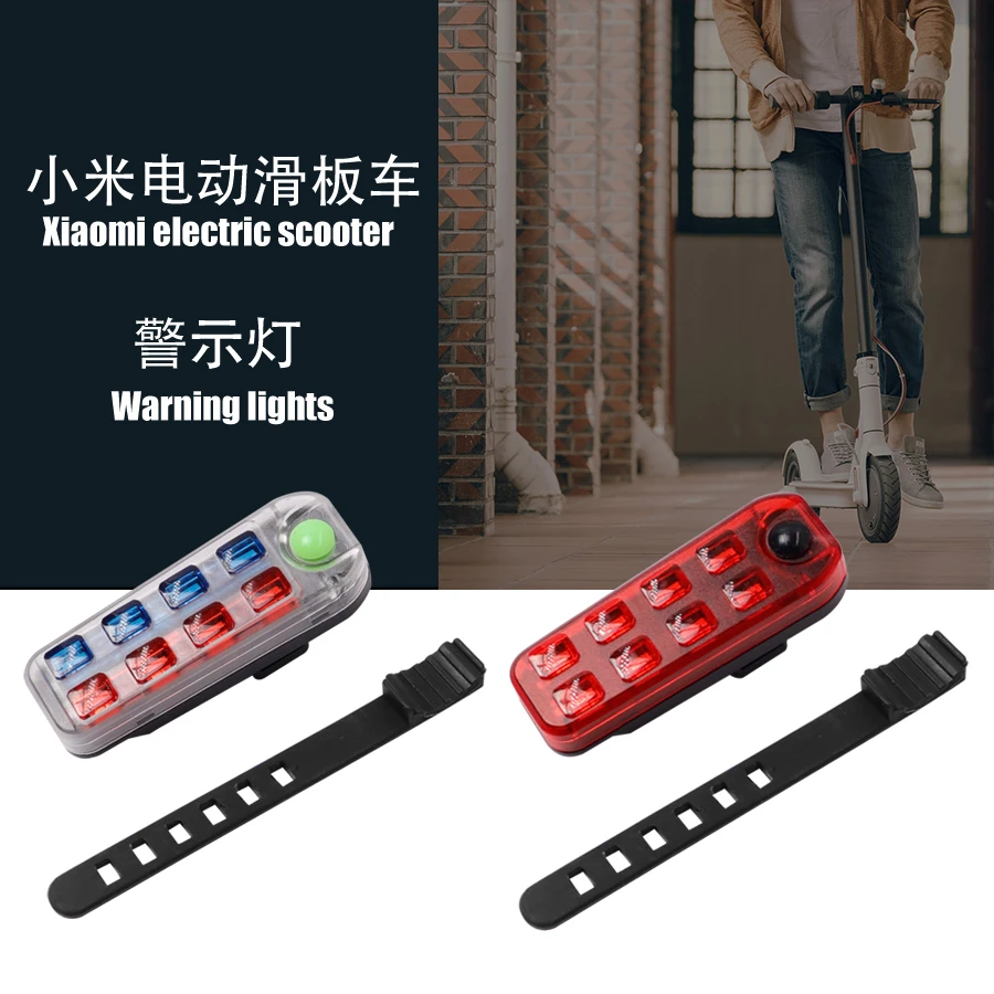 Electric Scooter Warning Light Flash Accessories for Xiaomi M365，Kugoo M4  Pro,Zero 10x，Speedway，DT MINI| | - AliExpress