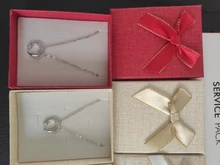 YIZIZAI de SilverPlating meteoro con colgante de Zircon cúbico Collar para mujer collar niñas suerte regalo de la joyería