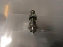 Male Connector-Plug Aviation GX12 with Cap-Lid 1set 2/3/4-/.. Circular-Socket-Plug 12mm