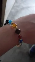 Universo ocho planetas cuentas brazaletes y pulseras de joyería de moda Natural Sistema Solar pulsera para las mujeres o los hombres de Navidad