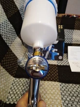 4000G pistola de spray LVMP/1,3/1,7mm Pintura de coches herramienta alta atomización rociador de pintura al aire pistola airbrush 270L/M para la mayoría de compresor de aire