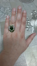 Anillo de mujer de circón con forma de corazón, joyería Vintage, anillos de cristal, accesorios para mujer, sortija de boda femenina