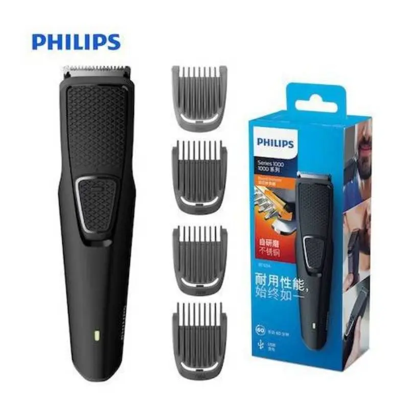 Philips Men's Beard Cordless Original 1000 Series Bt1214/15 Electric Shaver Clipper Machine Moustache Razor Grooming Set - Electric Shavers - AliExpress