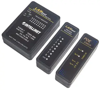 

Professional Tester POE RJ45 and BNC