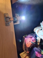 Lamp Wardrobe Cupboard Closet Intelligent-Cabinet-Lights Led-Sensor Inner-Hinge Door