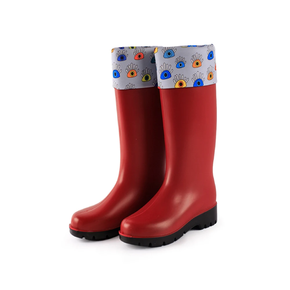 

Biggdesign Rain Boots for Women, Fish Line Design, Waterproof, Rain Boots, Artist Design