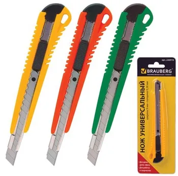 

Knife stationery brauberg "standard" 9mm