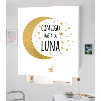 

Blind Iroa Digital Phrase With You to the Moon! ROLLER BLINDS TRANSLUCENT! (100X170)