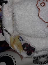 Llavero con anilla de colección de Anime clásico, personajes acrílicos, adornos de llavero, novedad