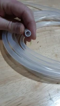 Manguera de silicona transparente de grado alimenticio, manguera de tubo blando de 2mm, 4mm, 6mm, 8mm, 10mm, 12mm, 1/3/5 metros