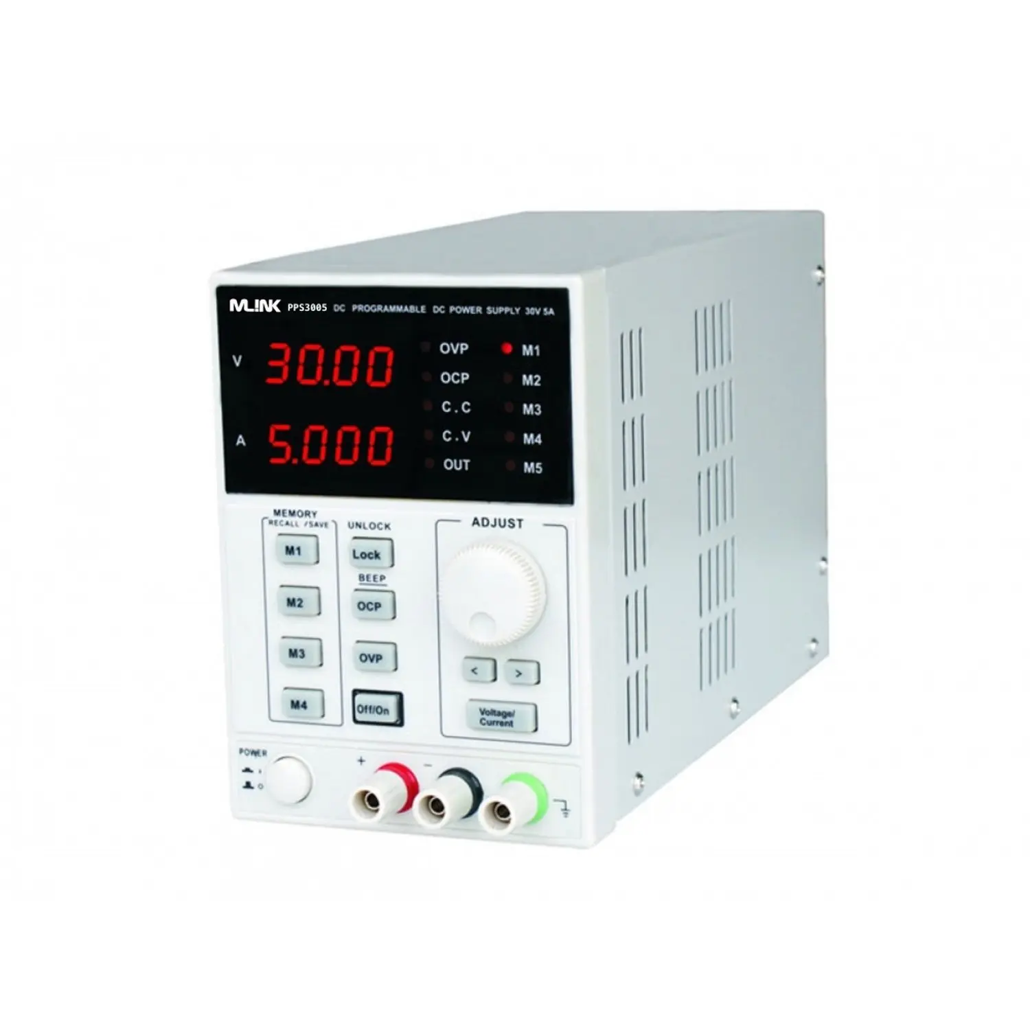 Программируемый источник питания MLINK 30 V, 5A PPS3005(подключение USB к ПК