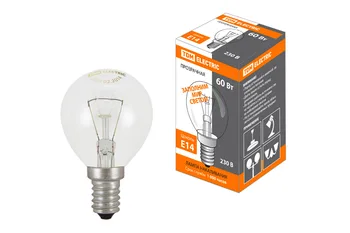 

Filament lamp "ball transparent" 60 W-230 V-E14 TDM