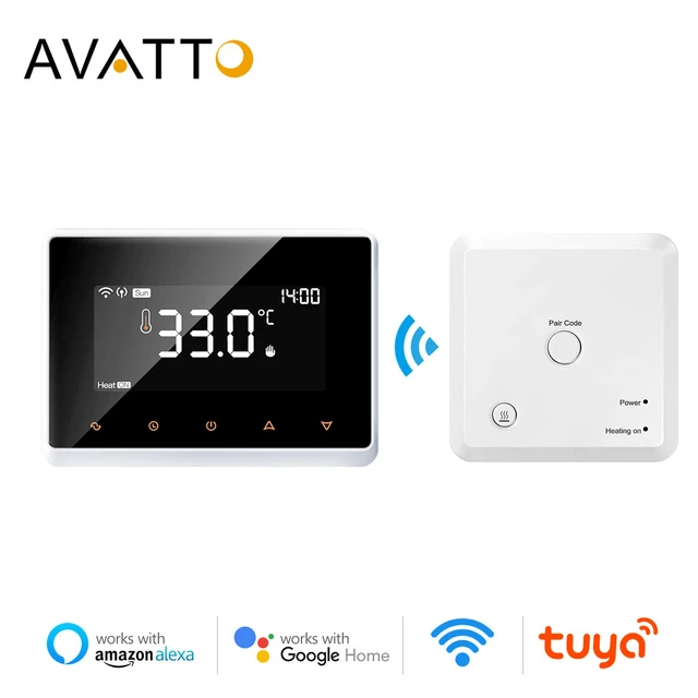 KETA WiFi Smart Thermostat  with Remote Controller for Google Home, A –  Level Decor