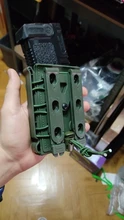 Bolsa de revista táctica Molle para Ar15 M4 5,56 7,62 9mm escorpión rápido Mag de liberación rápida Mag TPR funda con cubierta caja de engranaje de caza