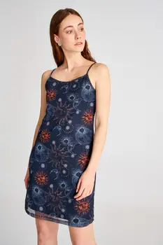 

Trendyol Printed Gauze Knitted Dress TWOSS20EL2222