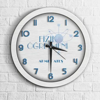 

Personalized Professional Physics Teacher Wood Wall Clock-1
