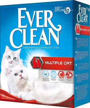 

Ever clean multiple cat filler bentonite freshness 6 kg 6 L