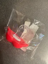 Wecute bebé chupete Clip beso rojo labios tonto chupetes de silicona divertido bebé chupetes tipo mordedor chupetes chupete niños alimentación